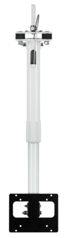 BRACKET TELESCOPING ADJUSTABLE 72IN-138IN CEILING MOUNT VESA WH