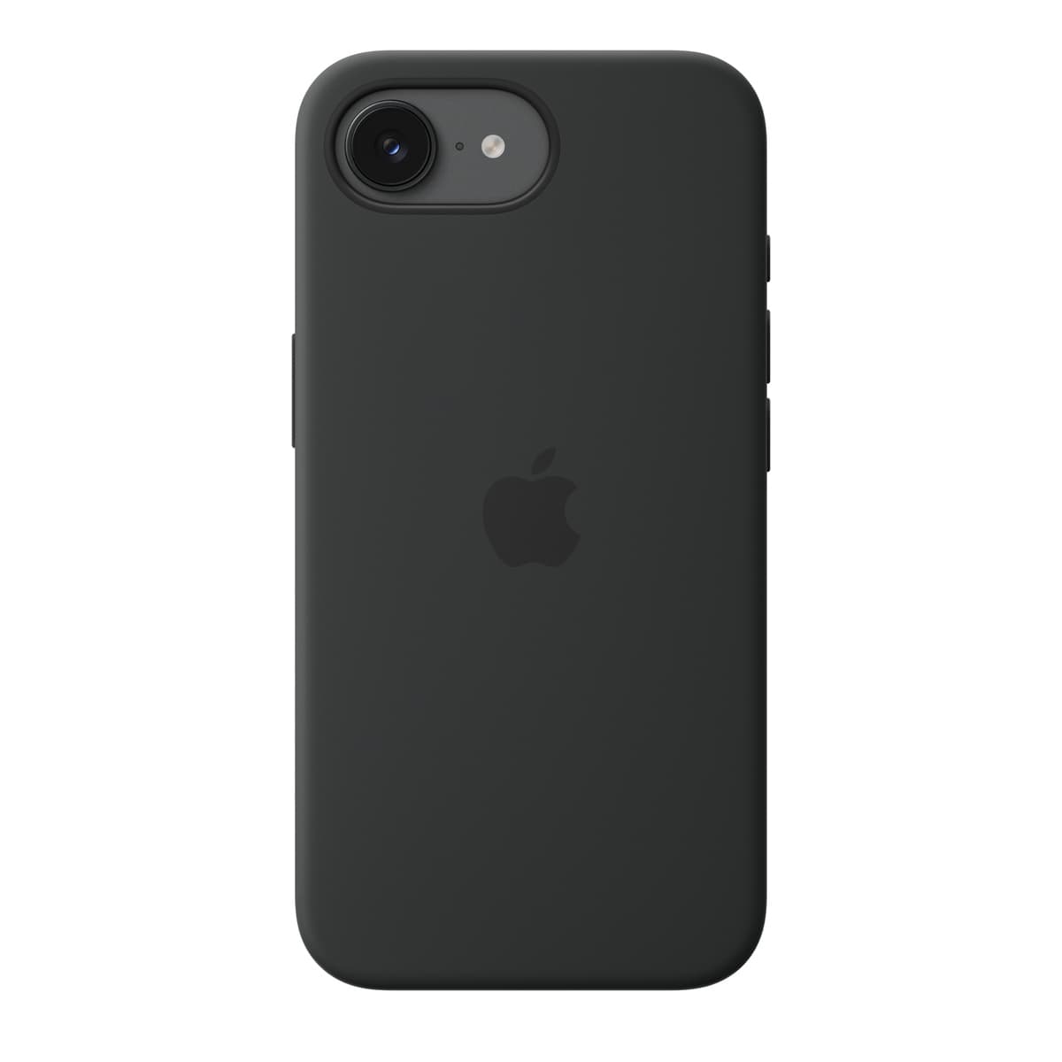 APPLE - BACK COVER POUR TÉLÉPHONE PORTABLE - COMPATIBILITÉ AVEC MAGSAFE - SILICONE - NOIR - POUR IPHONE 17E