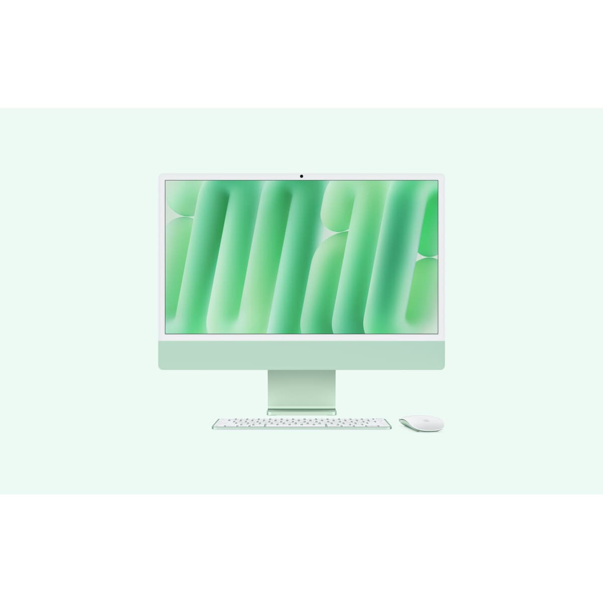 APPLE IMAC WITH 4.5K RETINA DISPLAY - TOUT-EN-UN M4 - RAM 16 GO - SSD 256 GO - APPLE M4 8-CORE - IEEE 802.11AX (WI-FI 6E), BLUETOOTH 5.3 - MACOS SEQUOIA 15.0 - MONITEUR : LED 24" 4480 X 2520 (4.5K) - CLAVIER : FRANÇAIS - VERT