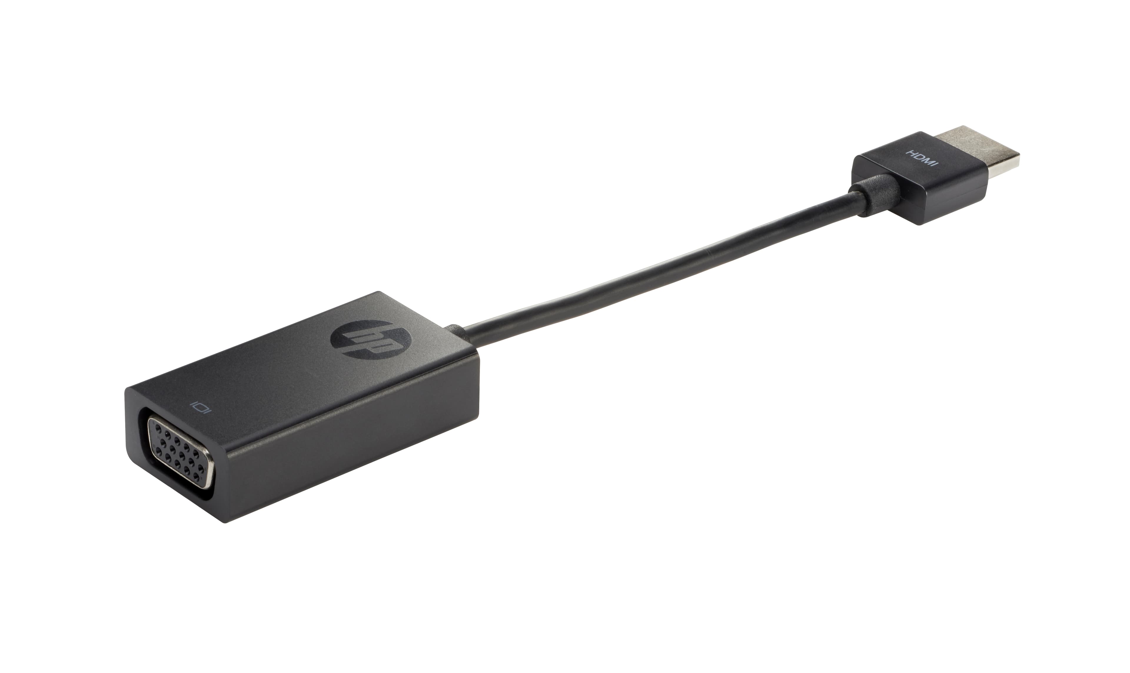 HP - ADAPTATEUR VIDÉO - HD-15 (VGA) FEMELLE POUR HDMI MÂLE - 17.3 CM - SUPPORT 1080P