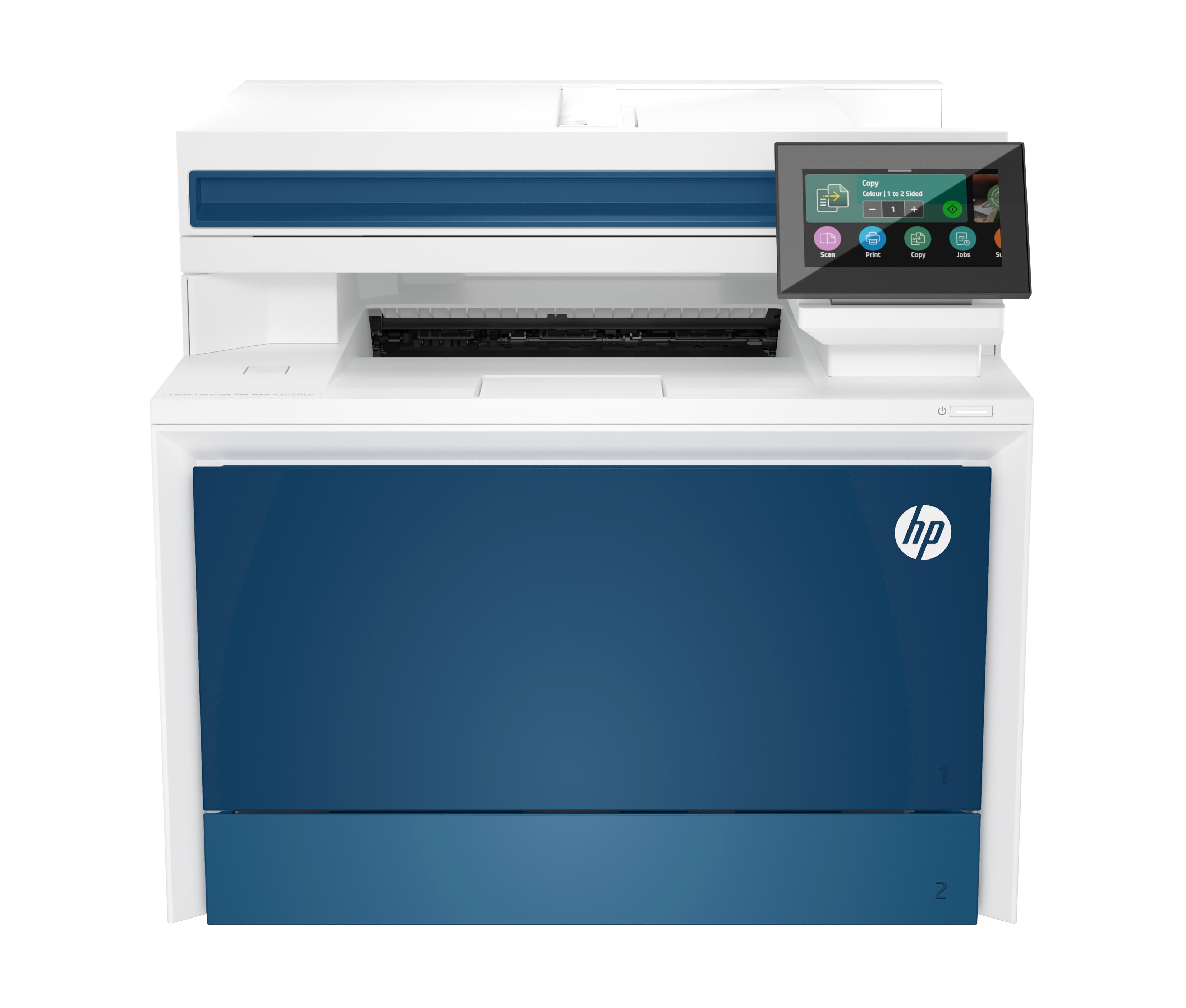 HP COLOR LASERJET PRO MFP 4302FDW - IMPRIMANTE MULTIFONCTIONS - COULEUR - LASER - LEGAL (216 X 356 MM) (ORIGINAL) - A4/LEGAL (SUPPORT) - JUSQU'À 33 PPM (COPIE) - JUSQU'À 33 PPM (IMPRESSION) - 300 FEUILLES - 33.6 KBITS/S - GIGABIT LAN, USB 2.0, HÔTE USB 2.