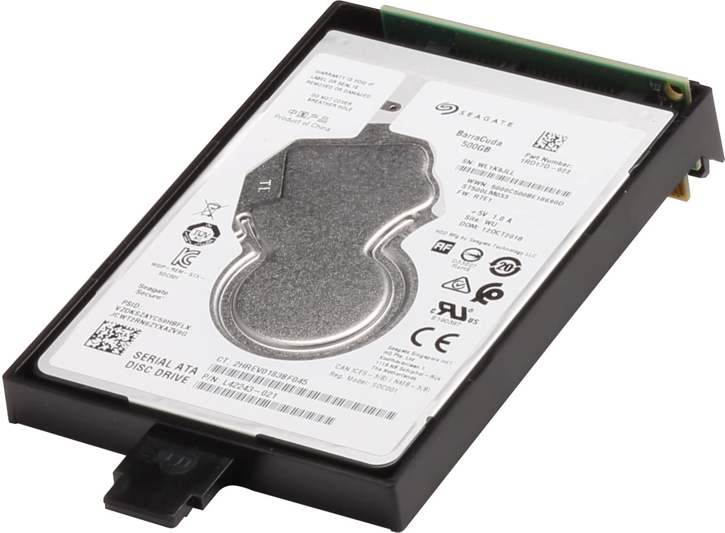 HP HIGH PERFORMANCE SECURE HARD DISK - DISQUE DUR - INTERNE - POUR LASERJET ENTERPRISE M554, LASERJET MANAGED MFP E72430, LASERJET MANAGED FLOW MFP E87660