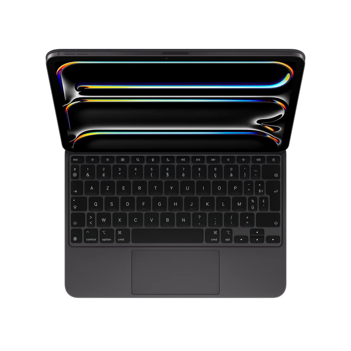 APPLE MAGIC KEYBOARD - CLAVIER ET ÉTUI - AVEC TRACKPAD - RÉTROÉCLAIRÉ - APPLE SMART CONNECTOR - AZERTY - FRANÇAIS - NOIR - POUR 11-INCH IPAD PRO M4 WI-FI, M4 WI-FI + CELLULAR