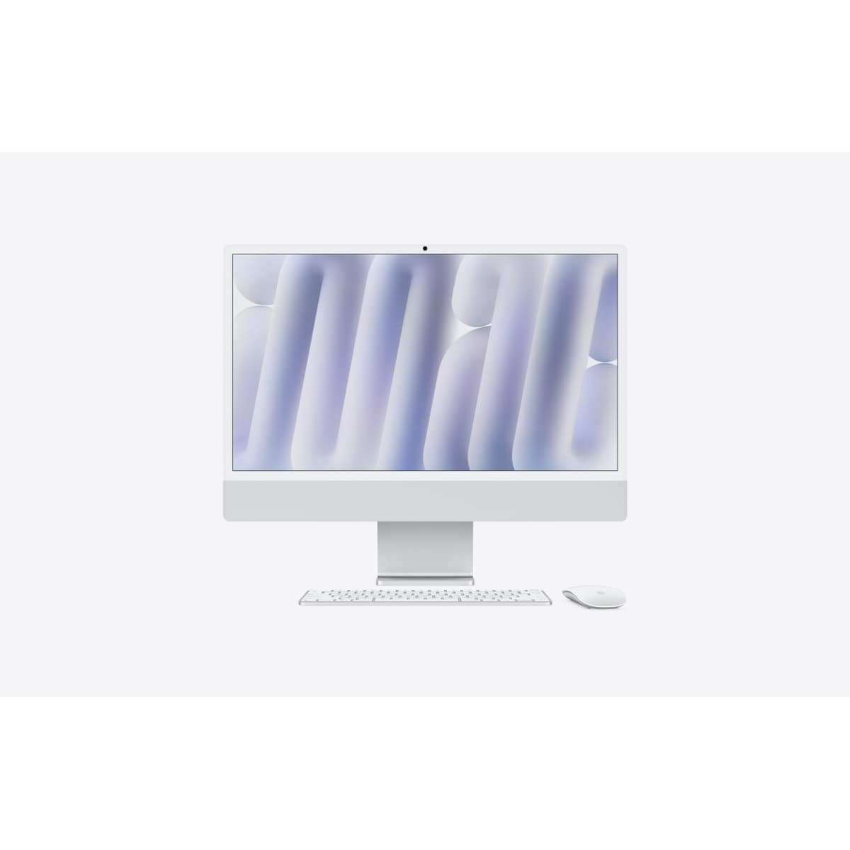 APPLE IMAC WITH 4.5K RETINA DISPLAY - TOUT-EN-UN M4 - RAM 16 GO - SSD 256 GO - APPLE M4 8-CORE - IEEE 802.11AX (WI-FI 6E), BLUETOOTH 5.3 - MACOS SEQUOIA 15.0 - MONITEUR : LED 24" 4480 X 2520 (4.5K) - CLAVIER : FRANÇAIS - ARGENT