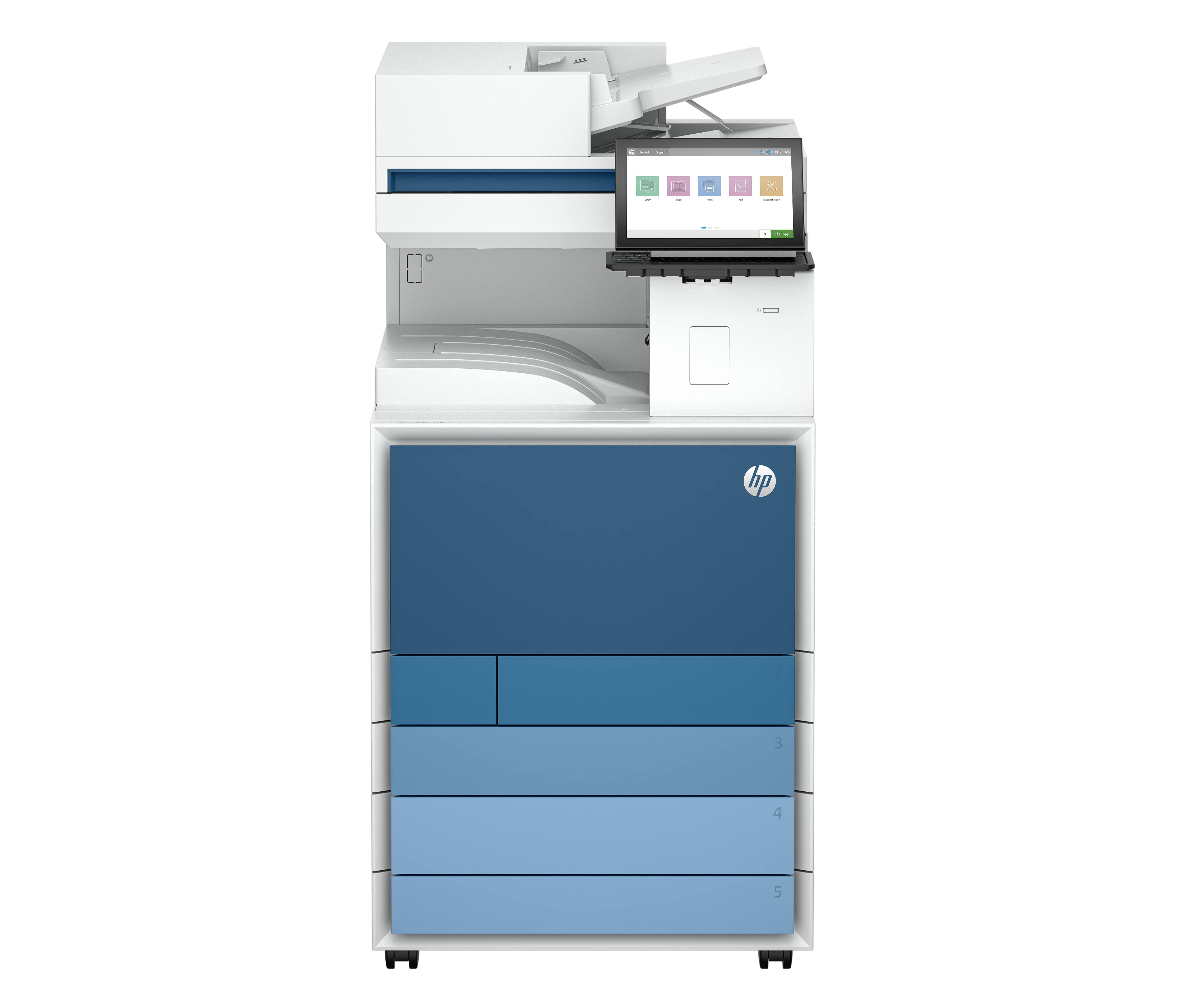HP LASERJET ENTERPRISE FLOW MFP 8801Z - IMPRIMANTE MULTIFONCTIONS - COULEUR - LASER - A3 (297 X 420 MM) (ORIGINAL) - A3/LEDGER (SUPPORT) - JUSQU'À 60 PPM (COPIE) - JUSQU'À 60 PPM (IMPRESSION) - 2180 FEUILLES - 33.6 KBITS/S - GIGABIT LAN, HÔTE USB 2.0, USB