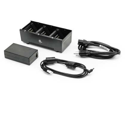 3-SLOT BATT CHARGER PSU+EU CORD ZQ600