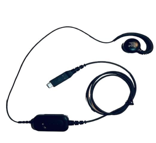 USB-C HEADSET W/ PTT BUTTON AND